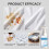120ml Multi-Purpose Stain Remover Spray, Non-Ionic Emulsifier Detergent, Strong Decontamination 13