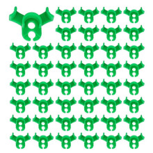 150pcs Plant Clips Bending Tool for Flower Vines Low-Pressure Training 90 Degree Stem Support Green