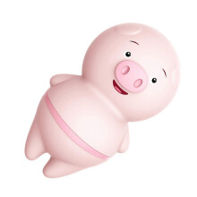 Wiederaufladbarer Zungenmassager in Schweinchenform für Frauen, rosa Silikon, Intimmassagegerät für Erwachsene