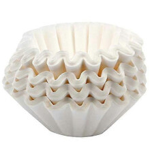 500 Sheets Fluted Coffee Filters 12-Cup Size for Commercial Drip Coffee Makers, High-Quality Paper, Eco-Friendly Design