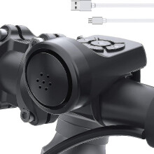 Bocina eléctrica para bicicleta, timbre electrónico para bicicleta de 140 dB