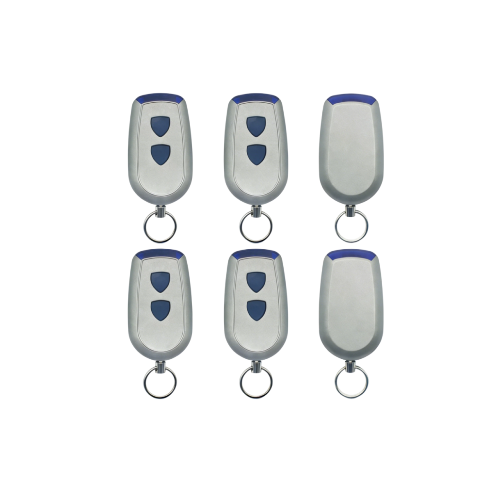 6Pack 433.92 Mhz Remote Control Compatible Crawford Standard Steel Ea433 2Ks, Ea433 2Km, Ea433 4Ks, Rcu 433 6902344647207