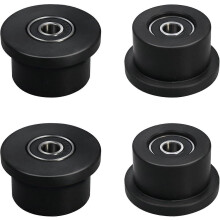 Total Gym compatiblement Wheels/Rollers - Compatible with Models 1000 to 1900, Supreme, Gold, 4-Pack