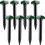 8 packs Solar powered mole repeller, sonic mole deterrent pest control rodent repeller snake chaser mole gopher vole. 1