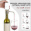 Electric Wine Aerator Pourer Automatic Smart Decanter Dispenser Rechargeable With -usb Cable A 4