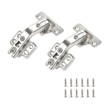135 Degree Lazy Susan Kitchen Cabinet Hinges Full Overlay Concealed Corner Design, 1 Pair