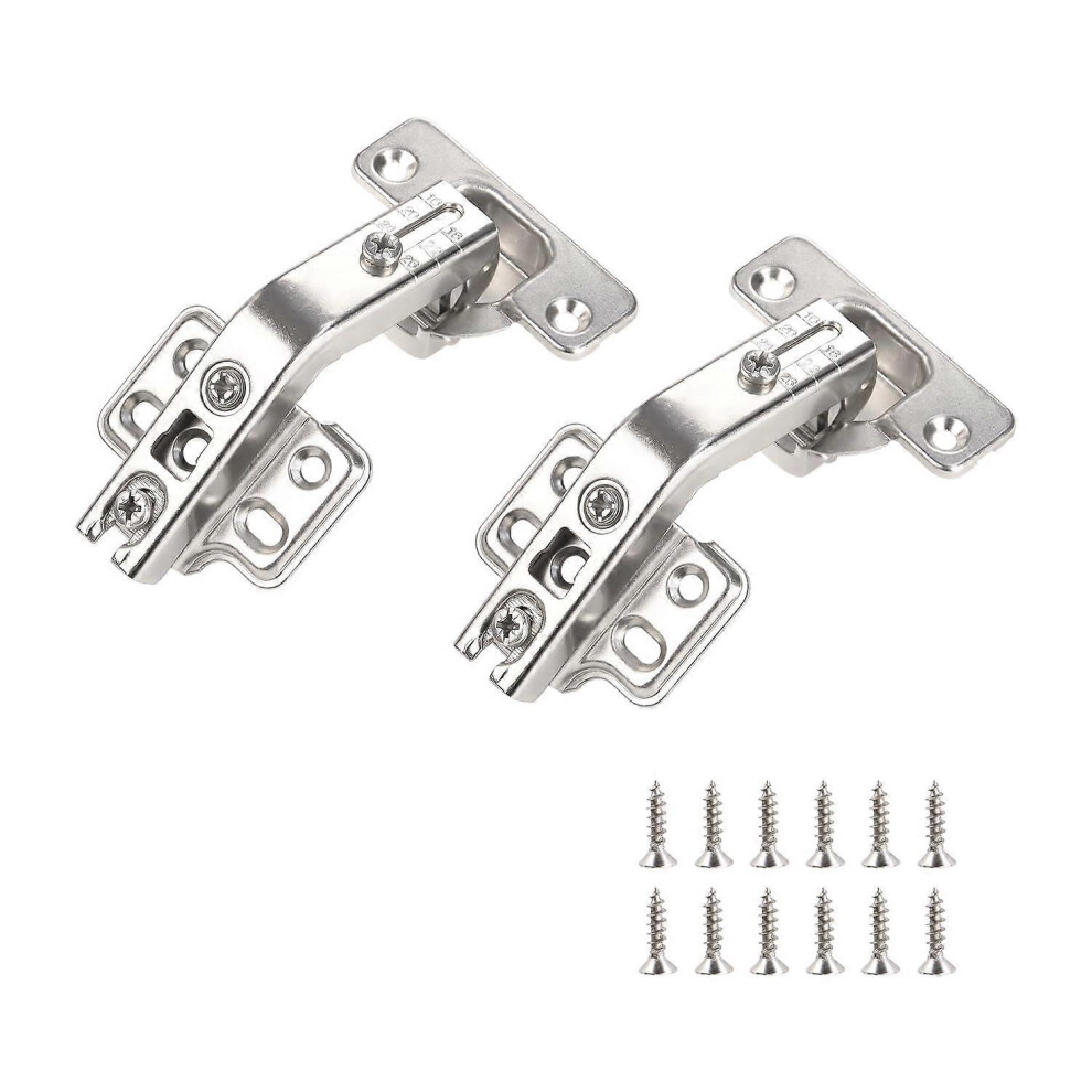 135 Degree Lazy Susan Kitchen Cabinet Hinges Full Overlay Concealed Corner Design, 1 Pair 6902344648501