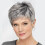 Women's  Wigs, Grey 1