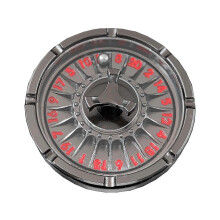 D20 Roulette Dice Fidget Spinner Heavy Duty Zinc Alloy Vintage Dragon Rotatable Fingertip Gyro Metal
