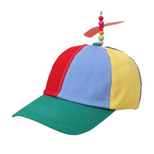 Colorful Pinwheel Children Soft Sunshade Bucket Hat Outdoor Sports Baseball Cap