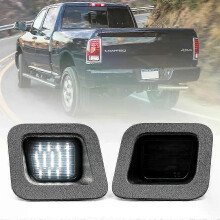 Compatibel met 2x LED-kentekenplaatverlichting voor Dodge Ram 1500 2500 3500 2003-2018 (achterbumperverlichting).