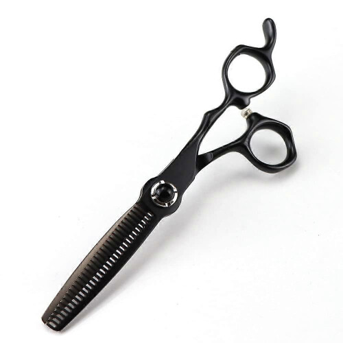 Ensemble de ciseaux de coiffure professionnels en acier japonais avec ciseaux à effiler, conception ergonomique 2