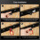 8 Pcs L-Track Double Lug Threaded Stud Nut Fitting Tie Down Used with L Track Rail compatible Truck Bed,Tr 5