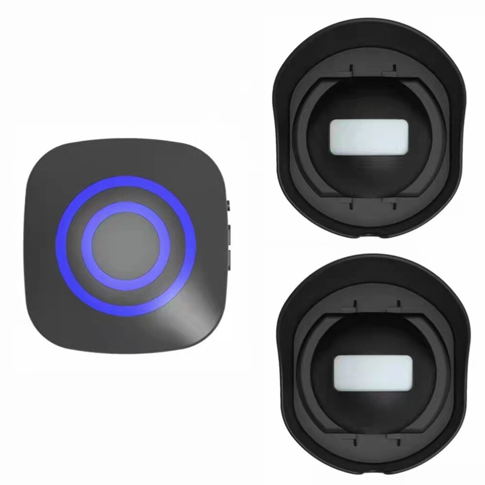 Wireless Driveway Alarm Waterproof Outdoor Motion Sensor Alarm 1 Receiver 2 Transmitters With 38 Chimes 200M/ 656Ft Transmissio 6902344647610