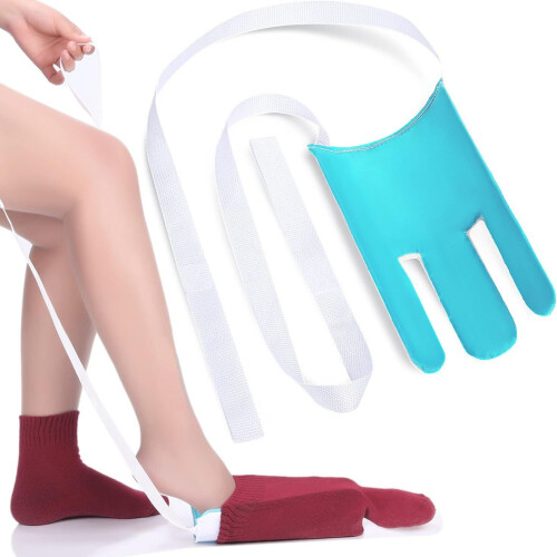 Sock Aids for Easy Sock Application and Removal Without Bending, Ideal for Elderly, Pregnant, and Disabled Users