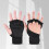 Weightlifting Gloves Neoprene Half Finger Training Gloves for Pull-ups, Sweatproof, Adjustable Size, Durable Design 1