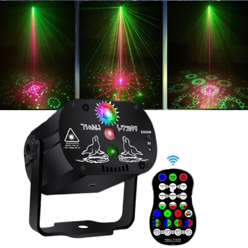 480patterns Φωτιστικό Σκηνής Προβολέα Λέιζερ LED Rgb Dj Disco Ktv Show Party Lighting (exo)