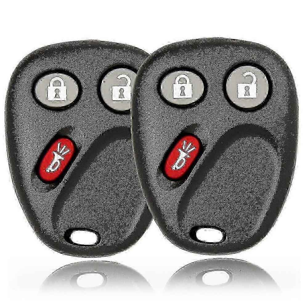 Lhj011 Keyless Entry Remote For Chevy Silverado Tahoe Suburban Gmc Sierra Yukon Hummer H2 Cadillac Escalade - Set Of 2 Pieces 6902344646767