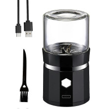 Mini Electric Grinder Portable Vanilla Grinder Usb Rechargeable With A Cleaning Brush For Herb Tea