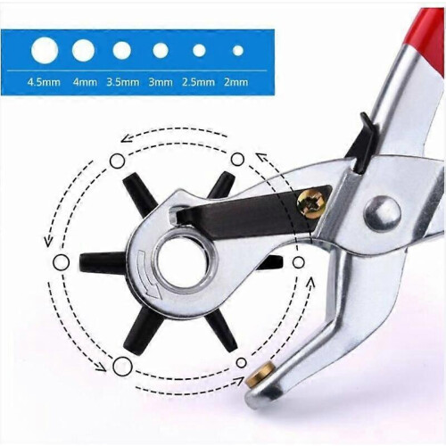 Perforatrice pour ceintures en cuir, perforatrice robuste 1