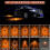 1/4-Pack Roadside Emergency LED Flashing Warning Flare Light Kit with Beacon Discs 5