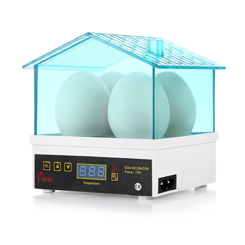Mini Egg Incubator with Precise Temperature Control and RealTime Display for 4 Chicken or Quail Eggs 1