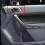 Car Interior Door Handle compatible Ford Ranger Left Side Silver Grey 4