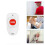 10pcs SOS Call Button Wireless Call Bell Pager Caregiver Panic Emergency Call Button Transmitter for Kids Elderly 4