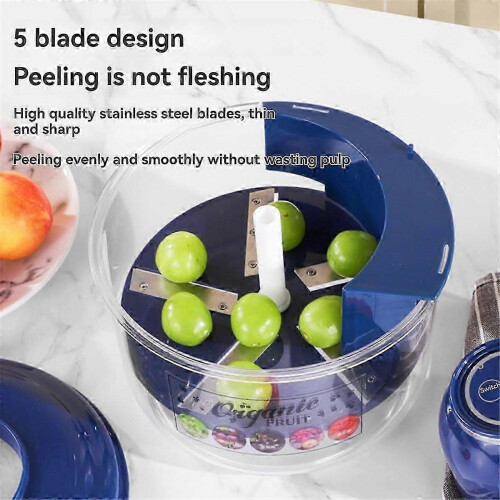 Automatic fruit peeling machine for grapes 2