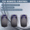 10 Pcs FLO2RS 433mhz compatible Garage Door Remote Control Opener Flor-S Remote Control 2 Button Rolling Code 4