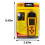 Draagbare koolmonoxidemeter, 80 dB licht CO-lekdetector, draagbare CO-melder, AS8700A met batterij (Engelstalig) 5