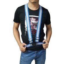Reflective Safety Vest for Running and Cycling, Visibility Adjustable Belt Lightweight Outdoor Gear