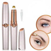 Elektrischer, wiederaufladbarer Gesichtshaartrimmer für Damen zur Entfernung von Augenbrauen, Lippen