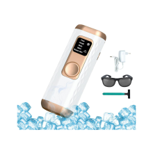 IPL-Laser-Haarentfernungsgerät, Eiskühlung (Weiß)