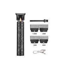 (ABS Black Dragon) Elektrischer Haarschneider, Vintage-Haarschneider, wiederaufladbarer Herrenrasier