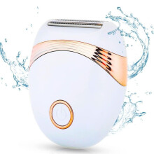 Elektrischer Damen-Bikini-Trimmer, kabellos, USB-aufladbar, Nass- und Trockenrasur, schmerzfrei