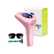 (Pink) IPL-Laser-Haarentfernungsepilierer – schmerzfrei und dauerhaft
