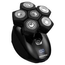 Rasoir électrique (solide) pour hommes chauves – Bald Brothers – Kit d'entretien de batterie 5 en 1