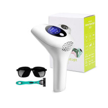 (Weiß) IPL-Laser-Haarentfernungsepilierer – schmerzfrei und dauerhaft