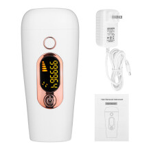 Laserhårborttagningsapparat med 990 000 pulser för hela kroppen, fotonepilator för armhålorna