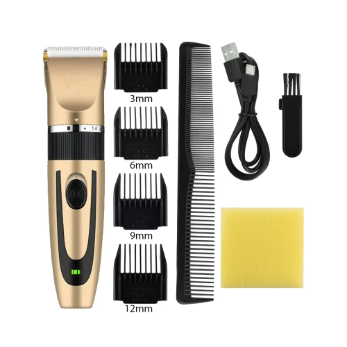(Gold) Elektrischer Haartrimmer + Gratisgeschenk 1