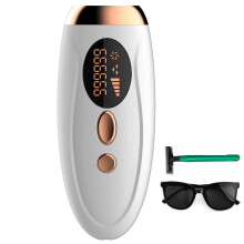 Epilazione IPL, epilazione laser per uso domestico per donne e uomini, 999.999 impulsi luminosi, G