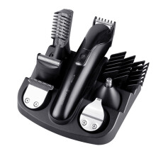 Tondeuse à cheveux électrique 6 en 1, rechargeable, tondeuse à barbe, tondeuse pour les poils des or