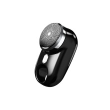 Mini rasoir électrique pour hommes avec écran LED et éclairage d'ambiance, sans douleur et sans fil,