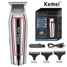 Kemei Haartrimmer, elektrischer Barttrimmer für Männer + Gratisgeschenk