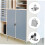 Stainless Steel Cabinet Lock with Key, Security Durable Drawer Lock for Electrical Boxes 4