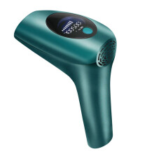 Epilatore laser IPL con 900.000 impulsi luminosi, 8 livelli, rimozione elettrica indolore dei peli.