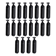 20pcs/Set Fly Tying Baits Making Accessories for-Black type 1