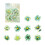 Decorative Scrapbook Sticker for Adults-Blue and white dream 1