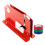 Manual Iron Tape Dispenser Plastic Bags Sealer Set Includes-Red 1